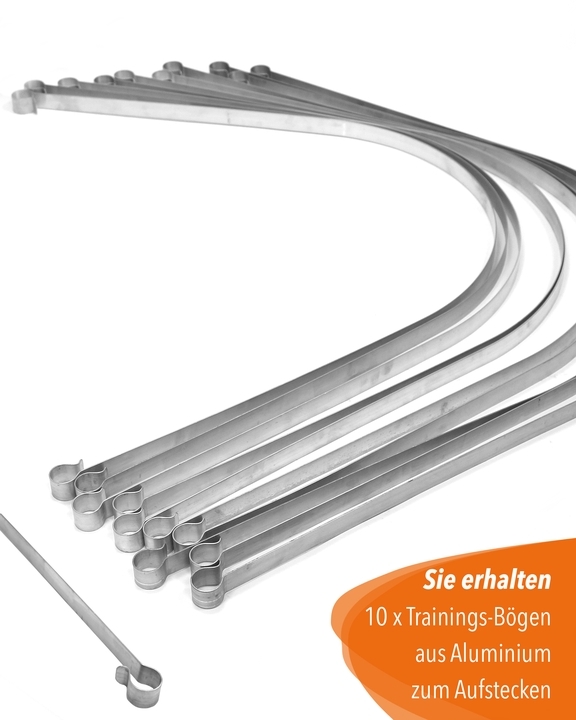 Training arch for bars with ø 32 mm, set of 10